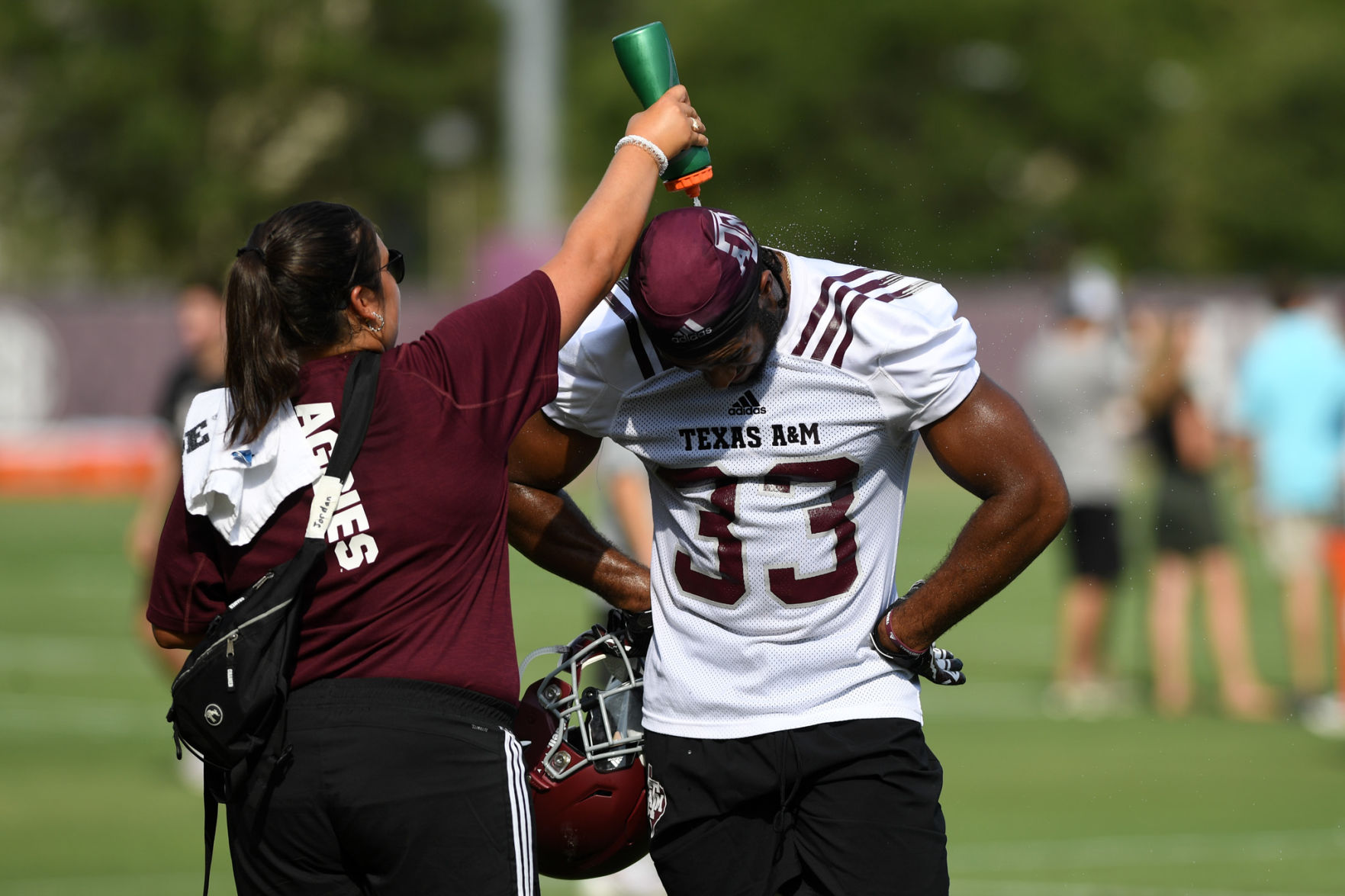 Texas A&M football practice
